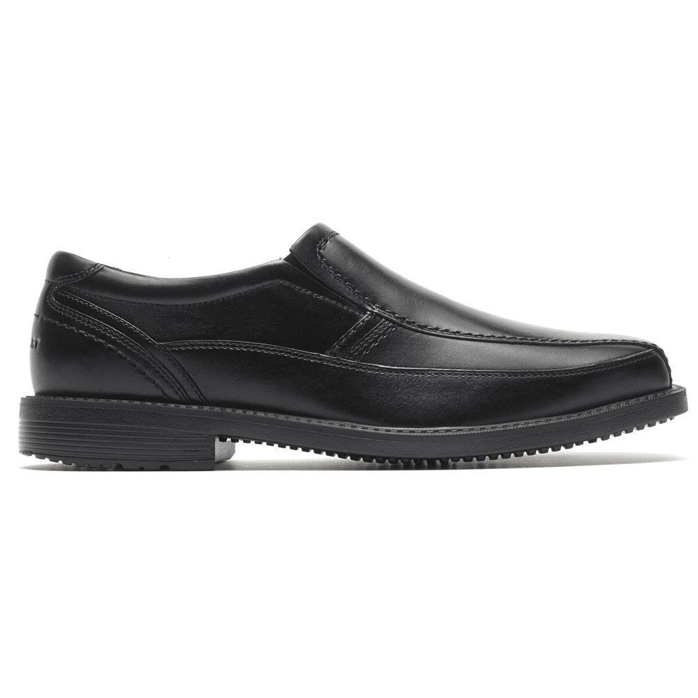 Rockport Singapore Mens Slip-On - Style Leader 2 Bike Toe Black - SK6239751